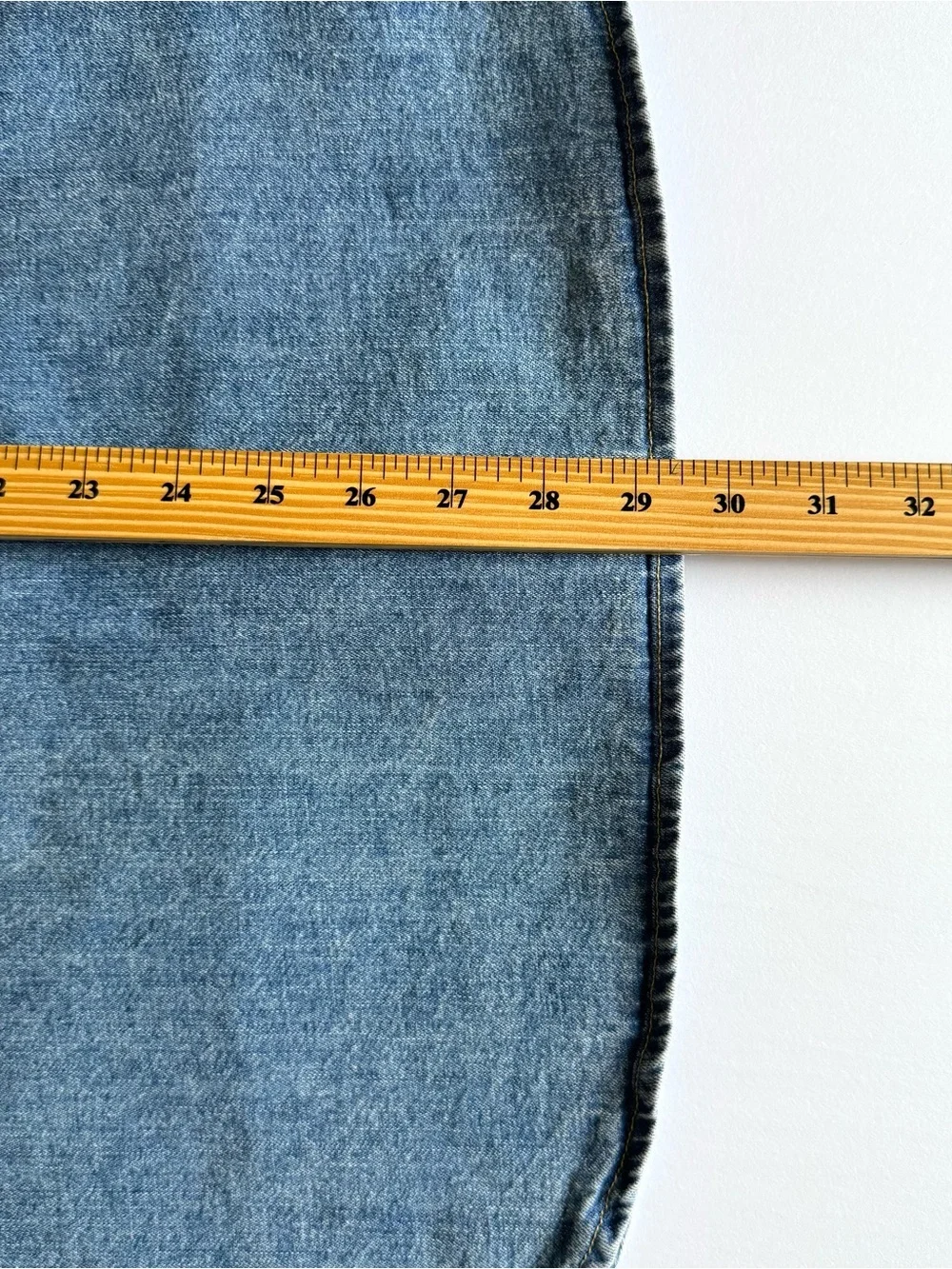 Levi's Light Blue Denim Button-Down Western Shirt - Men's